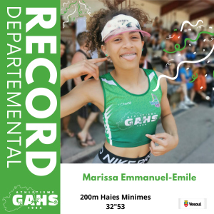 GAHS Record 5