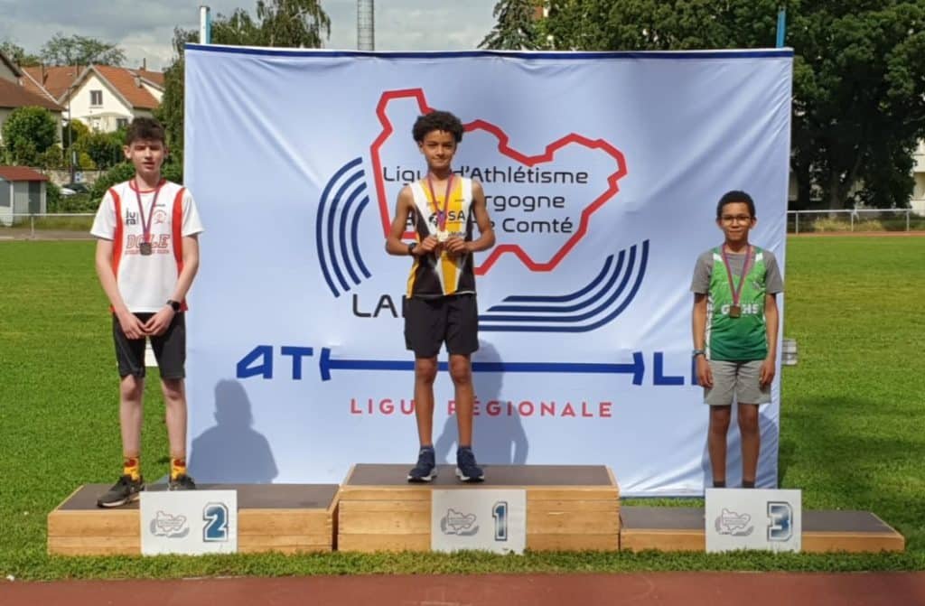 Championnats régionaux de zone Benjamins à Besançon : un relais en or ! 3 IMG 20240615 WA0013