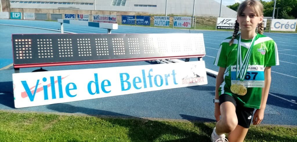 Championnats Départementaux du 70 et 90 à Belfort : Quelle belle moisson de médailles pour nos jeunes athlètes du GAHS lors de ces Championnats ! 2 12107029340804248821