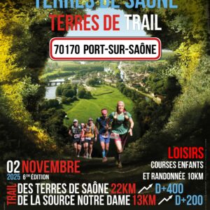 Trail des Terres de Saône TTS 2025 2 Affiche TTS GAHS 2025