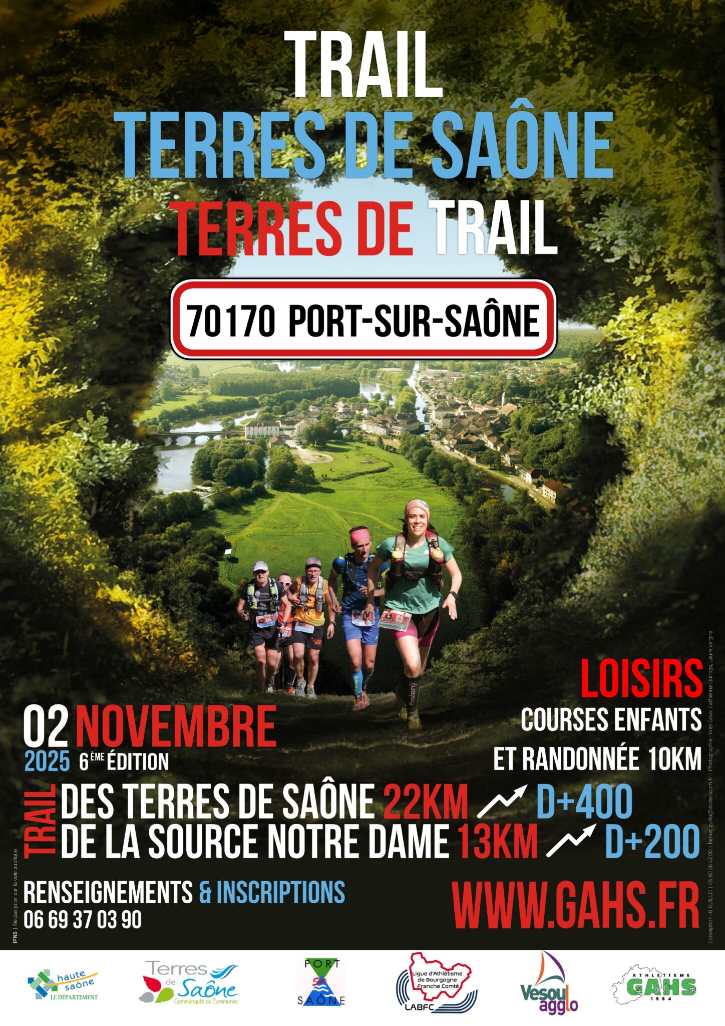 Trail des Terres de Saône TTS 2025 7 Affiche TTS GAHS 2025 scaled