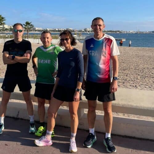 Footing de veille de course sur la Croisette