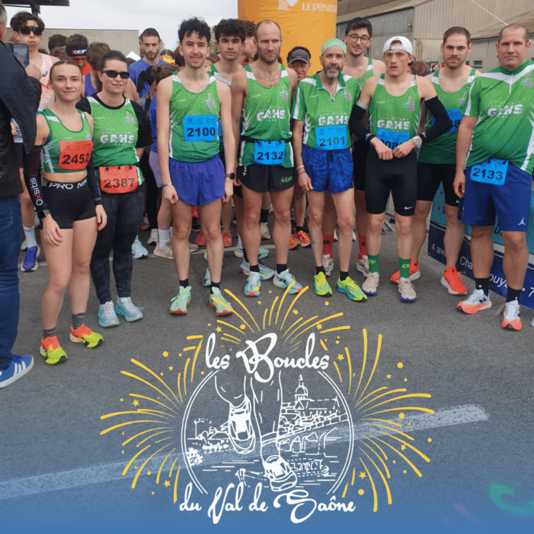 Les Boucles du Val de Saone 2026 le GAHS en grande forme sur toutes les distances
