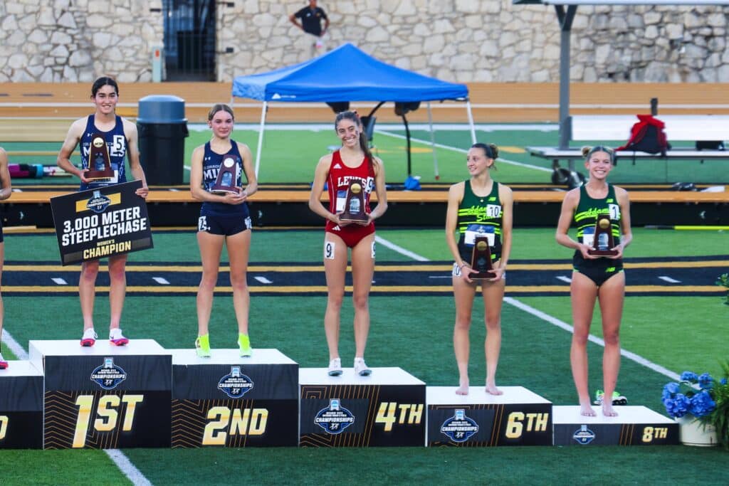 Marie Garret 6ème de la finale du 3000m steeple NCAA D2 à Kansas 7 IMG 20260529 WA00101