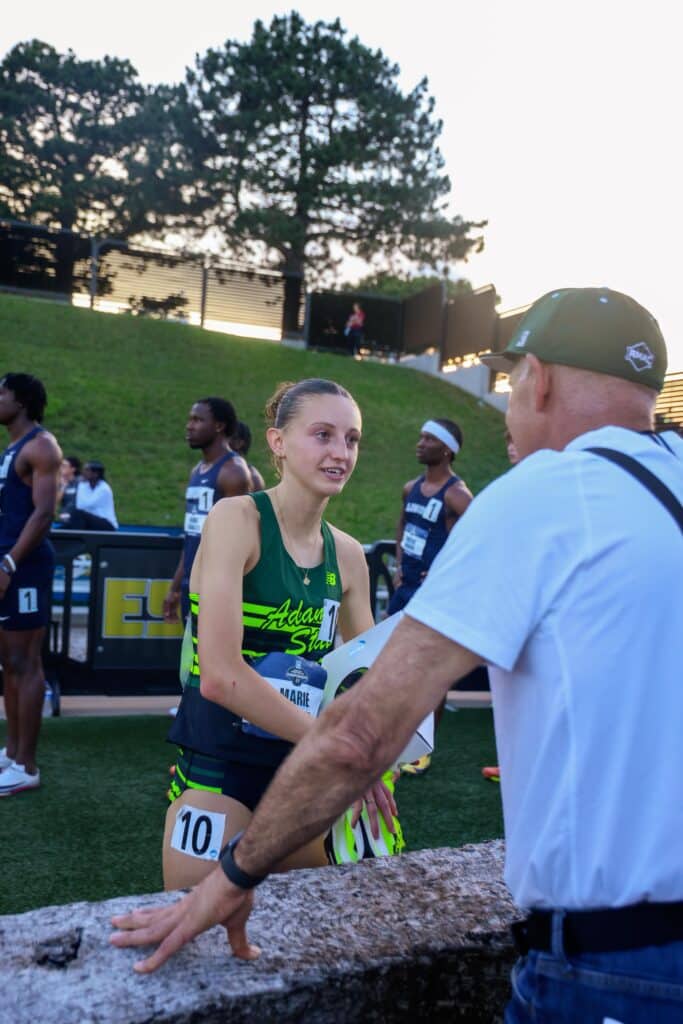 Marie Garret 6ème de la finale du 3000m steeple NCAA D2 à Kansas 3 IMG 20260529 WA0018